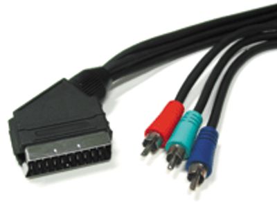 SCART/RGB-anslutningskabel 5m