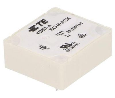 Kretskortrelä 1 växlande kontakt 24Vdc 8A