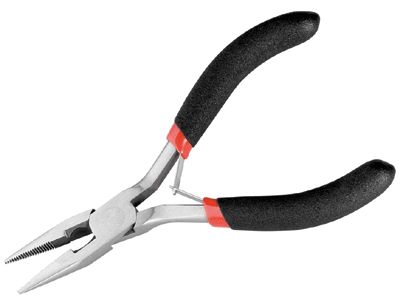 Tång med räfflade spetsar 125 mm