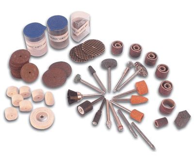 125-delars slip- och poleringsset