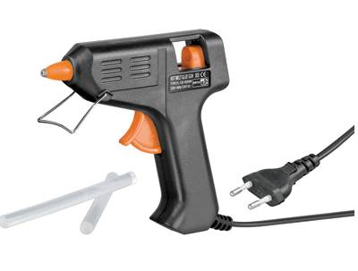 Hetlimpistol för 7 mm limstavar