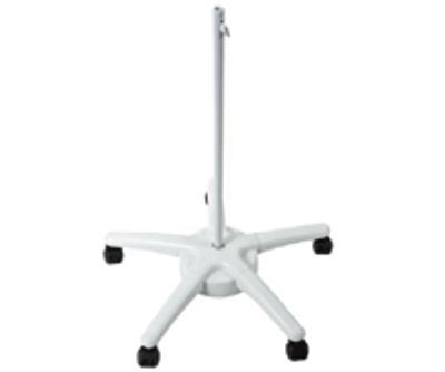 Golvhållare med hjul för bordslampor och förstoringslampor