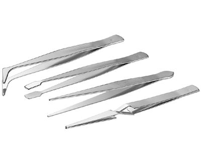 Pincettset 4-delar