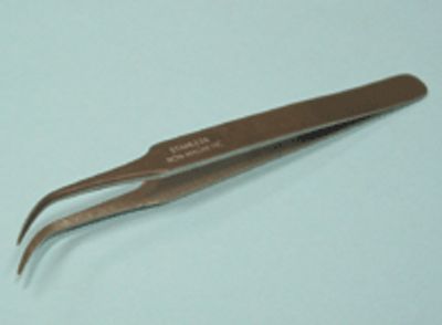 Pincett, böjda spetsar