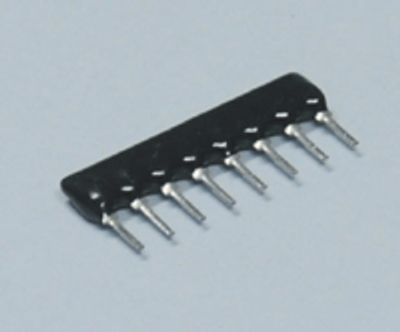 motståndsnät SIL-8 4x680ohm