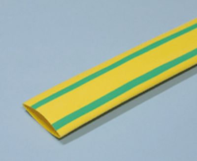 Krympslang 25,4 mm gulgrön 1 m