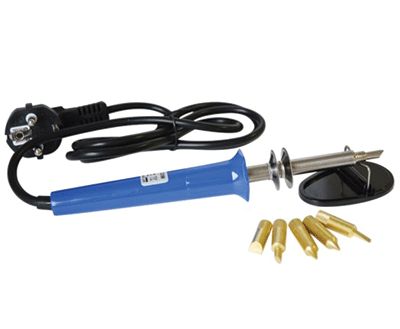 Mönstrad lödkolvssats 6-delar 230Vac 30W