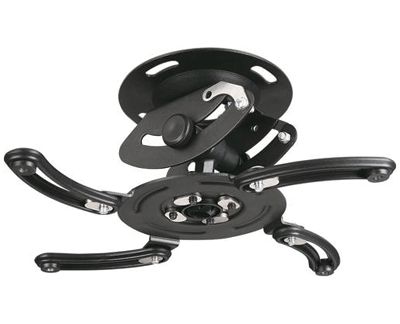 Takfäste för projektor 15kg 108mm svart !