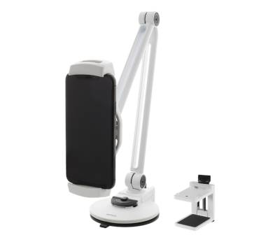 Bordställ för mobila enheter 1 kg 4-12,2" vit