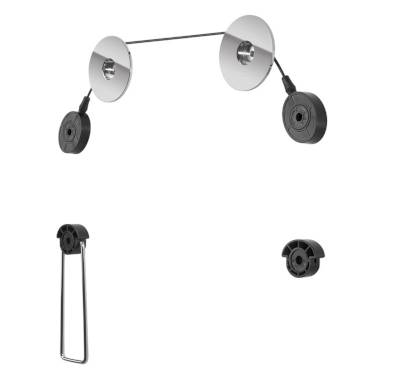 Väggfäste för TV/monitor 50 kg 37-70" svart