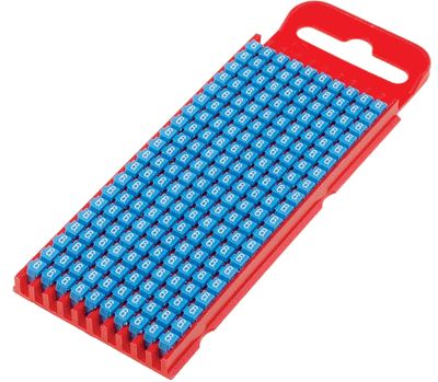 Ledarmärkningsring 2,0-2,8 mm 200 st/fp 6/blå