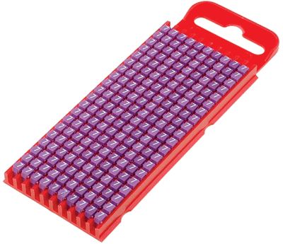 Ledarmärkningsring 2,0-2,8 mm 200 st/fp 7/lila