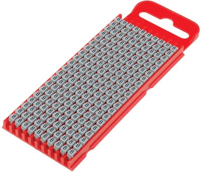 Ledarmärkningsring 2,0-2,8 mm 200 st/fp 8/grå