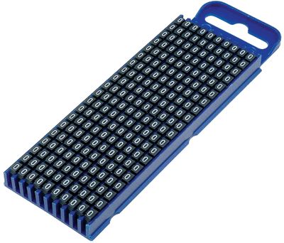 Ledarmärkningsring 2,8-3,8 mm 200 st/fp 0/svart