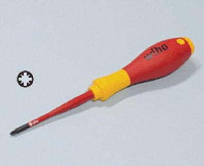 Isolerad kryssmejsel SlimFix 1000V Pozidriv PZ-1 80mm/191mm