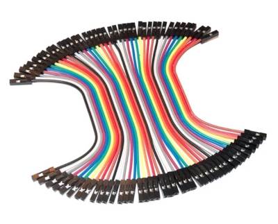 Mätningskabelsats för testkopplingsplattformar hona/hona 40 st