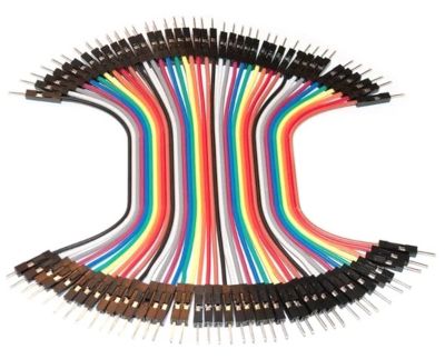 Mätningskabelset för testkopplingsplattformar hane/hane 40 st