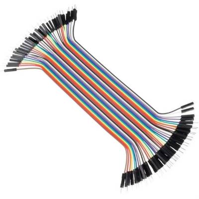 Mätningskabelsats för testkopplingsplattformar hane/hane 40 st