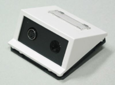 S-videokontakt, vit S-videokontakt, vit