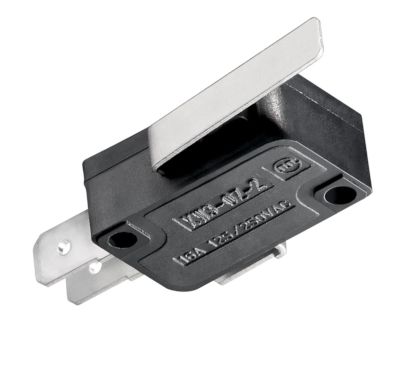 Gränslägesbrytare kort spak 10A 250Vac