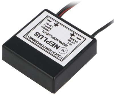 Kapacitiv dimmer för LED-belysning 12Vdc 5A 60W