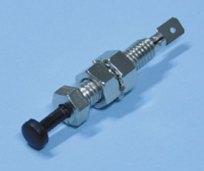 Tryckknapp öppningsbar 1xON-(OFF) jordad