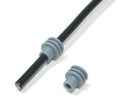 Ledningstätning för WeatherPack-seriens kontakter 2,8-3,5 mm grå