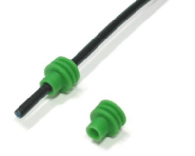 Ledningstätning för WeatherPack-seriens kontakter 2,0-2,85 mm grön