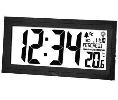 Digital klocka/kalender/termometer