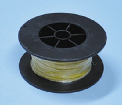 Wire-Wrap-tråd 24AWG gul 100m