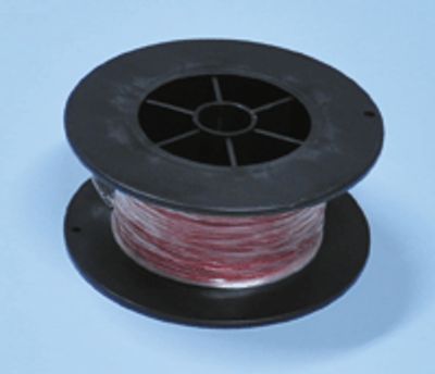 Wire-Wrap-tråd 30AWG röd 100m