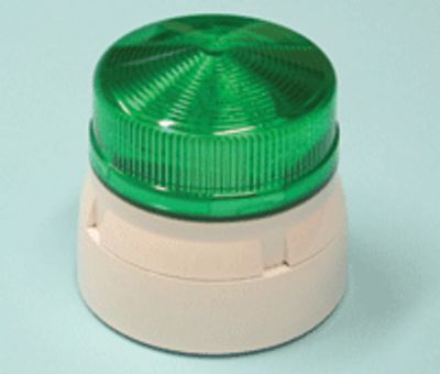 Stroboskopblink 12Vdc/24Vdc, grön