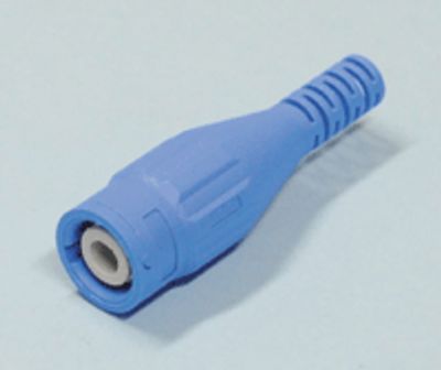 BNC-kontakt pressad isolerad RG-58U blå