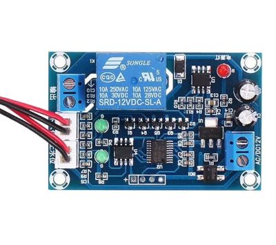 Vätskenivågivarkontroll med reläutgång 12Vdc