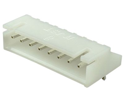 Chassikontakt för kretskort vinkel XH-serie 8-pol hane (A2501WR-8P1 / S8B-XH-A)