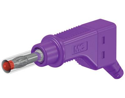 Säkerhetsbananplugg 4mm lila (66.9328-26)