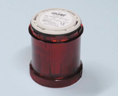 LED-ljusmodul 60mm 24Vac/dc röd