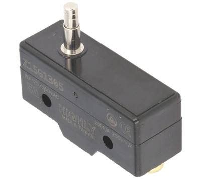 Gränsbrytare med lång tryckknapp 15A 250Vac (Z15G1305)