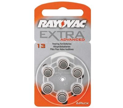 Hörapparatsbatteri PR48 1,45V 300mAh 6 st/fp