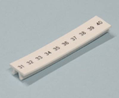 Märkningsremsa 5,2 mm för radplintar 31-40