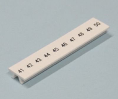 Märkningsremsa 5,2 mm för radplintar 41-50