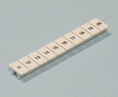 Märkningsremsa 6,2 mm för radplintar 11-20