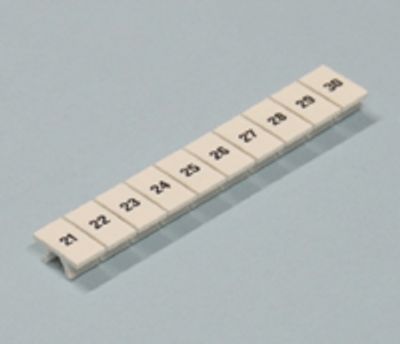 Märkningsremsa 6,2 mm för radplintar 21-30