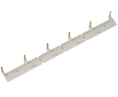 Kopplingsbrygga för reläfästen för montering på DIN-skena R-27mm