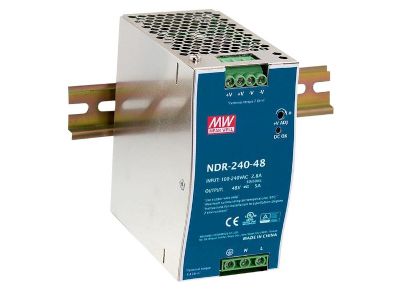 Kraftaggregat för krossare DIN-skena 48Vdc 5A 240W