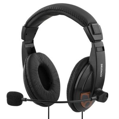 Mikrofonhörlurar (HeadSet) 20-20000Hz