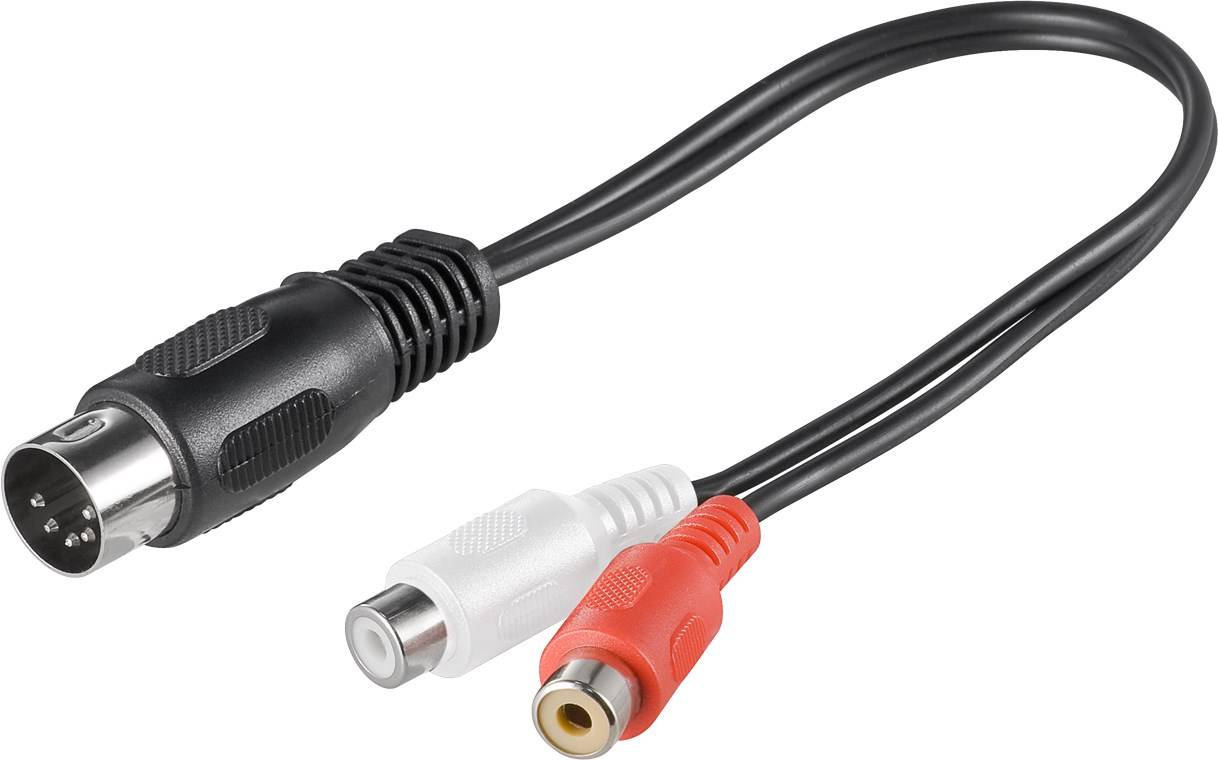 DIN/RCA-anslutningskablar