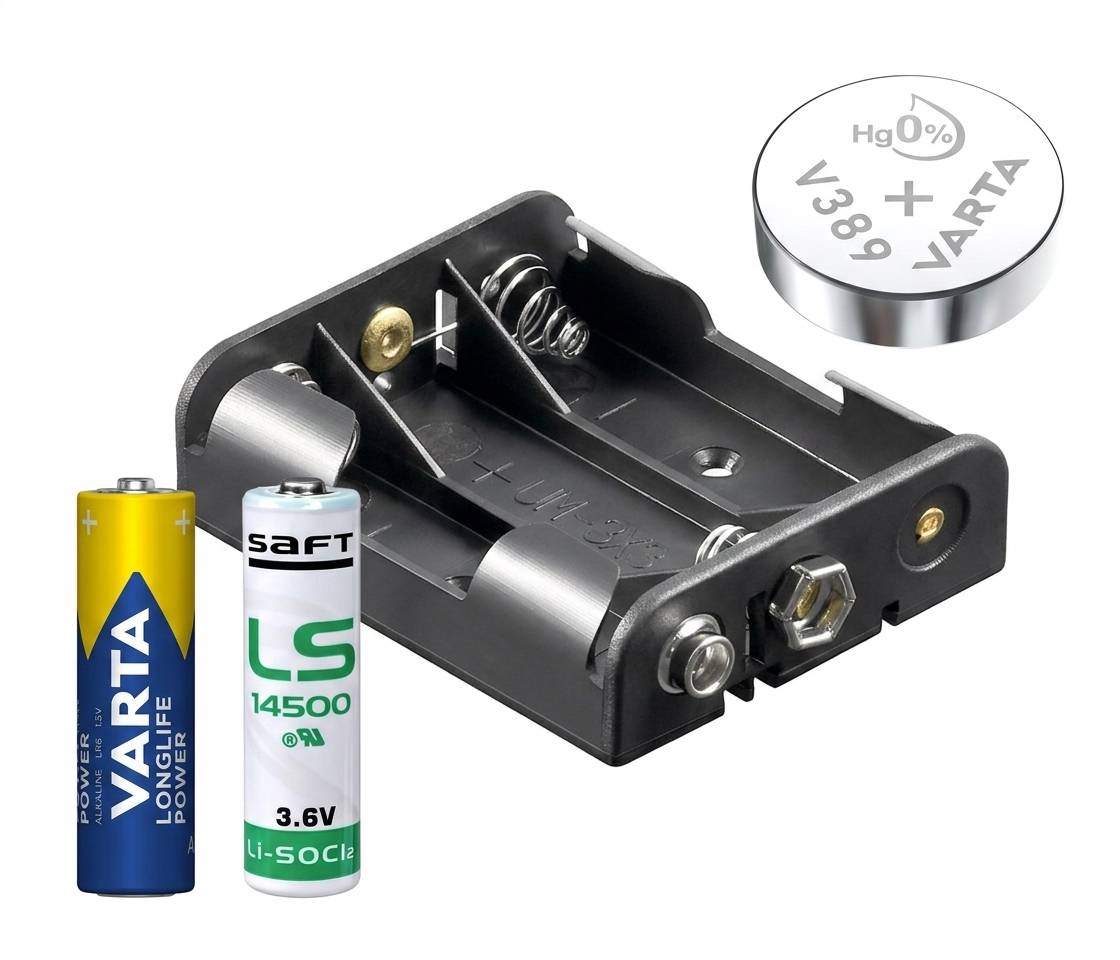 Batterier - batterihållare