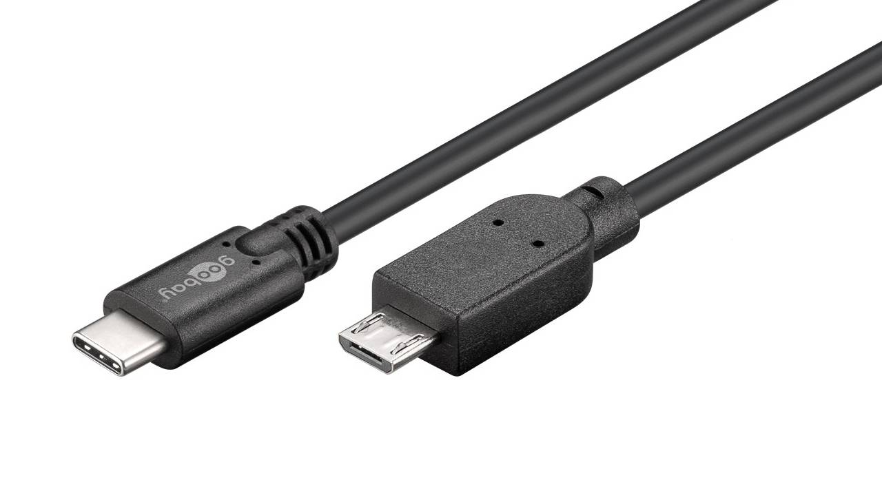USB-C / micro-USB-B anslutningskablar