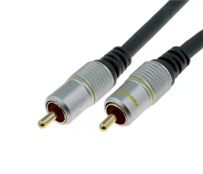 RCA/RCA-anslutningskablar